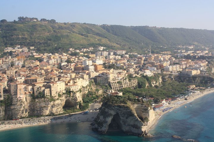 Double Parasailing flight to Tropea in Small Group