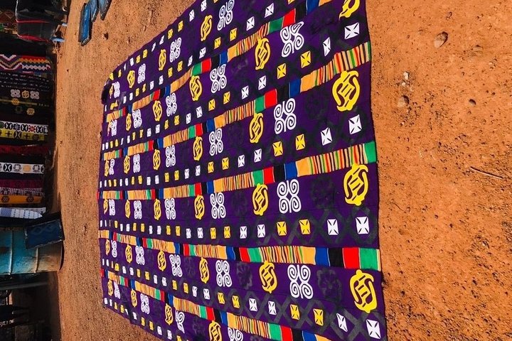Private Cultural Tour of Kente and Adinkra Traditional Cloths
