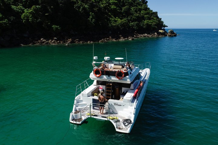 Private boat charter in Abel Tasman National Park
