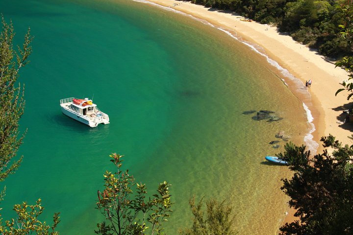 Private boat charter in Abel Tasman National Park