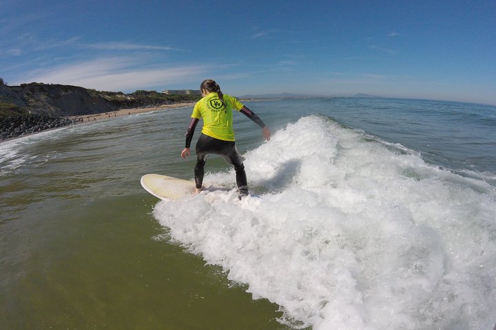 2 peoples Personal Surf Lesson in Biarritz