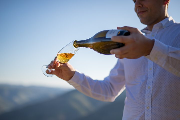 Wine experience with a sommelier