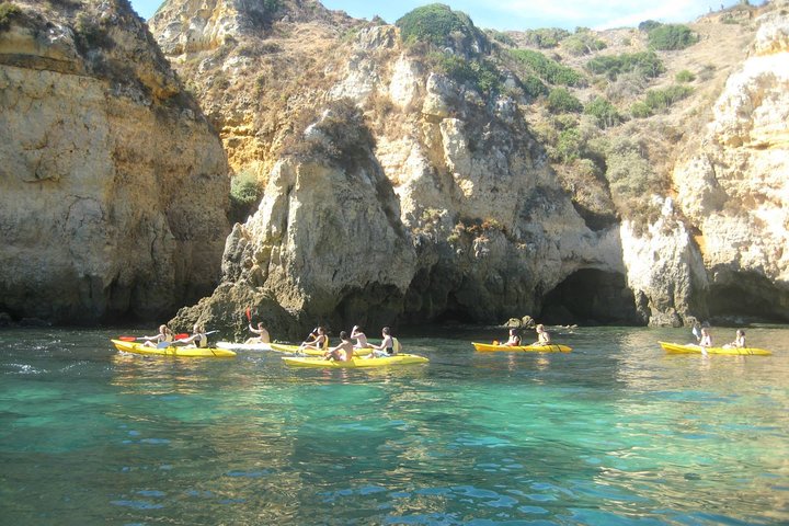 Ponta da Piedade Caves Kayak Tour in Lagos + Snorkelling