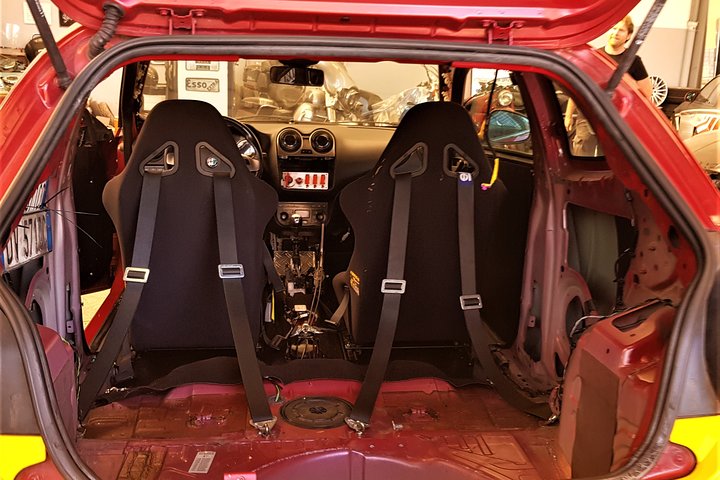 Test Drive Alfa Romeo MiTo Race Car on a Race Track including video