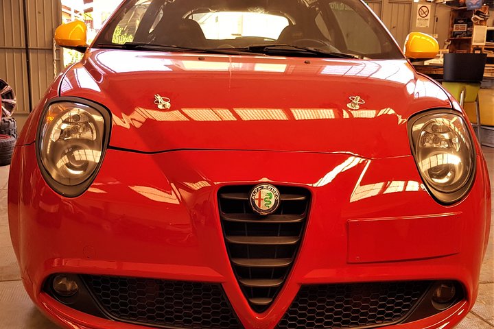 Test Drive Alfa Romeo MiTo Race Car on a Race Track including video