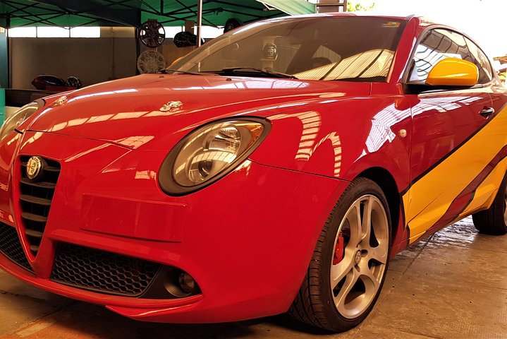 Test Drive Alfa Romeo MiTo Race Car on a Race Track including video