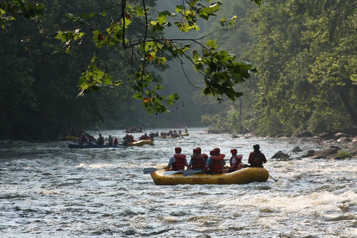 Upper Pigeon River Whitewater Rafting