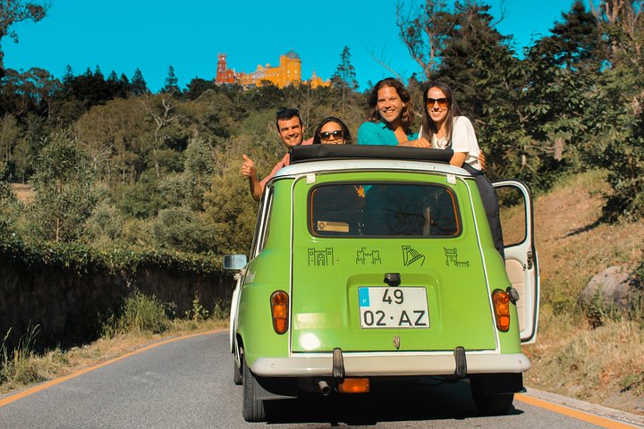 Private Sintra Tour Palaces and Coast by Vintage Car or Jeep