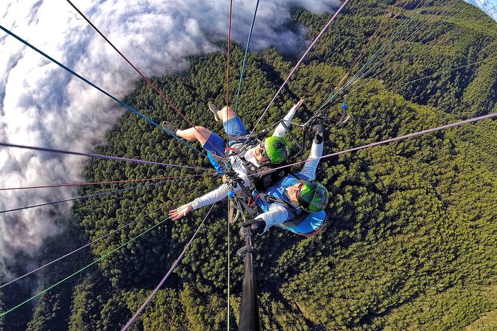 Bronze Tandem Paragliding Flight in South Tenerife with Pick-up