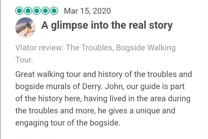 Derry City: The Troubles Bogside Walking Tour