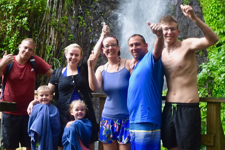 Dark View falls , Wallilabou , Fort Charlotte, Kingstown from IV Tours