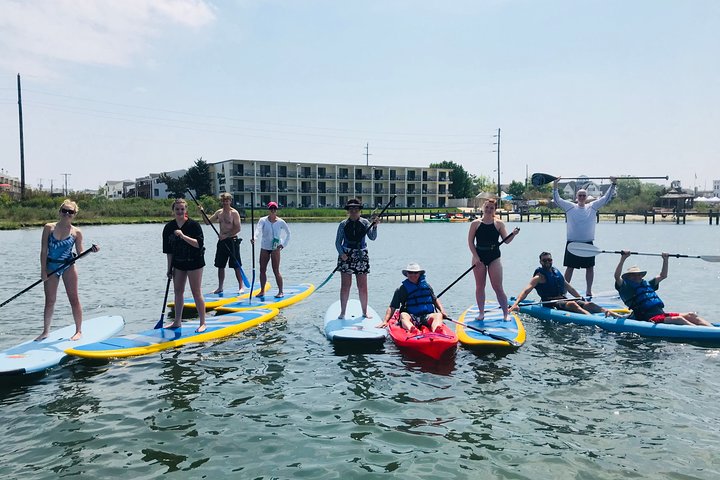 Guided Paddleboard Excursion on Rehoboth Bay