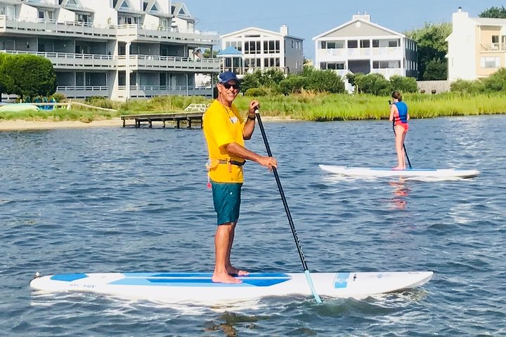 Guided Paddleboard Excursion on Rehoboth Bay