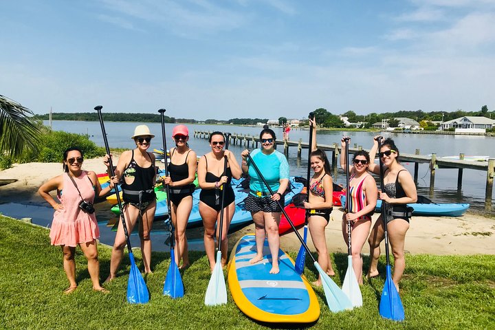 Guided Paddleboard Excursion on Rehoboth Bay