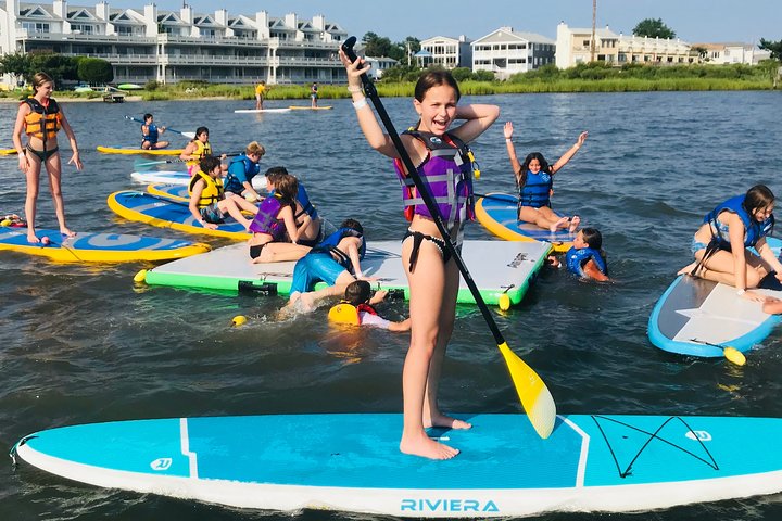 Guided Paddleboard Excursion on Rehoboth Bay
