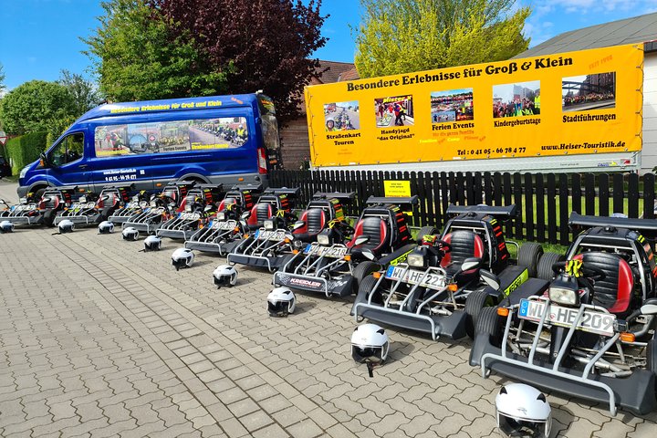 3h Kart Tour Hamburg und Umland Go-Kart Streetkart