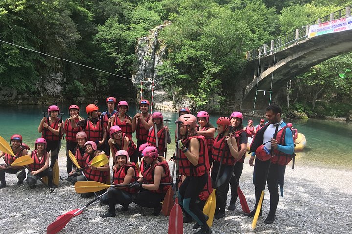 River rafting at Voidomatis River !! Zagori area