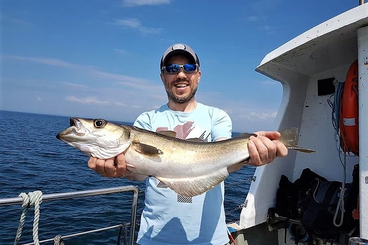 Deep sea fishing from Inisheer, Aran Islands. Galway. Private guided. 5 hours.