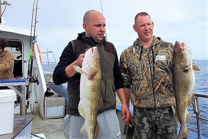 Deep sea fishing from Inisheer, Aran Islands. Galway. Private guided. 5 hours.