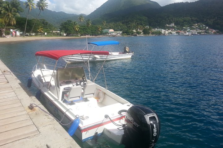 Private All Inclusive Speedboat to Soufriere with Lunch, Mud Bath & Waterfall
