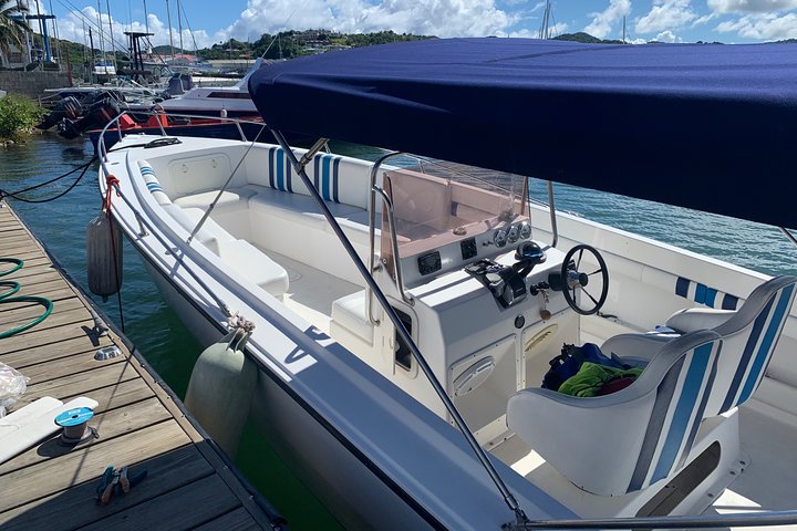 Private All Inclusive Speedboat to Soufriere with Lunch, Mud Bath & Waterfall