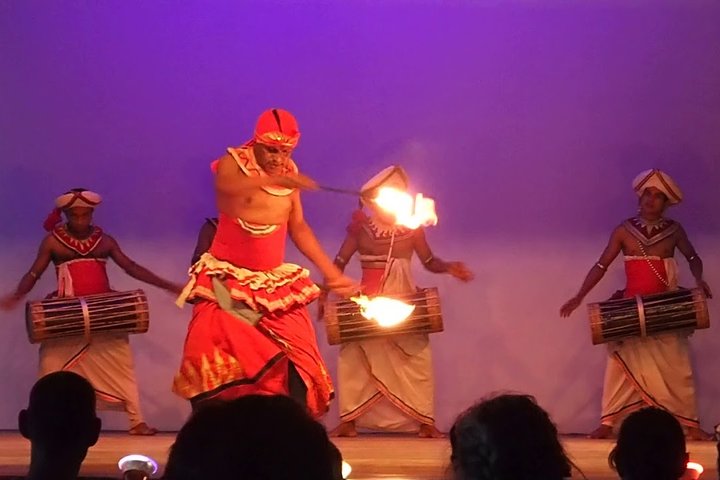 Exciting evening with Fire Dancing cultural show
