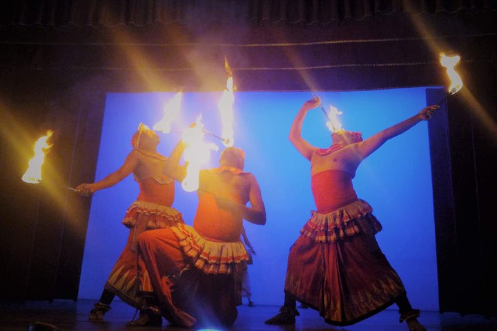 Exciting evening with Fire Dancing cultural show