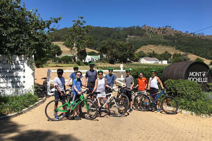 Franschhoek Sip & Cycle Experience Half Day - Private Tour