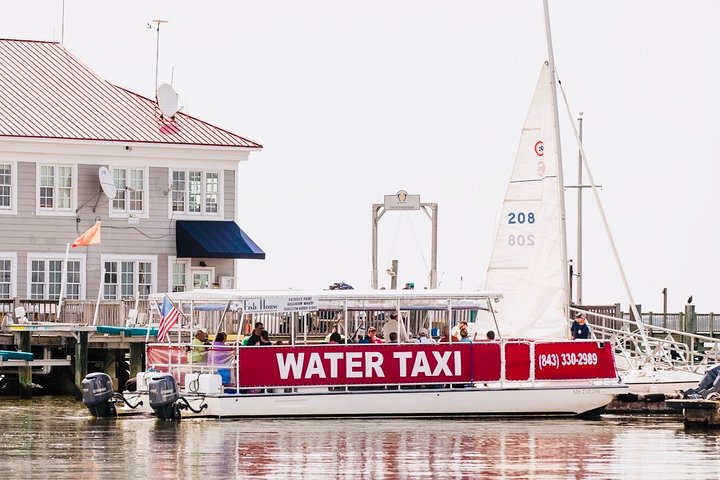 Charleston Water Taxi Cruise with Dolphin Sighting