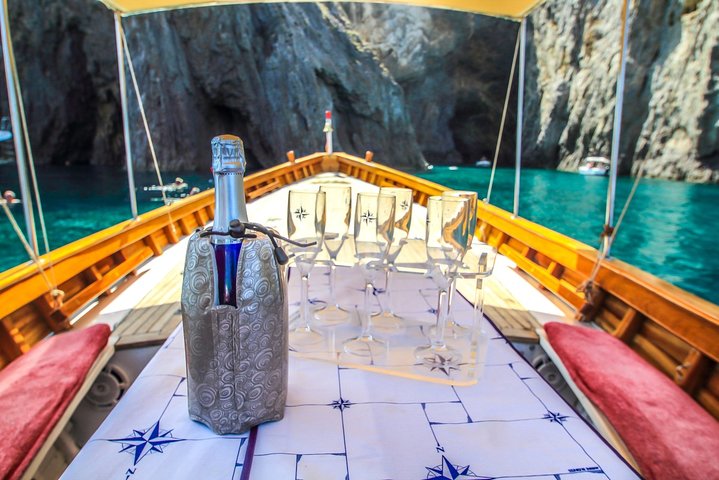 Ponza, boat trip on board the Zannone 1954