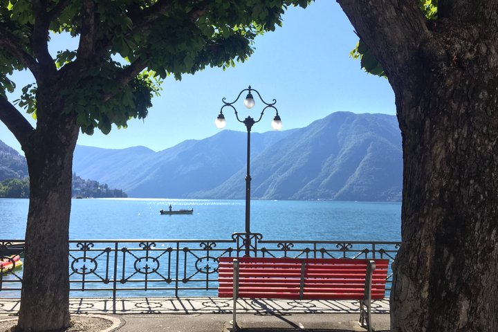 Lugano Mount Bre Lake Lugano private guided tour, from Lugano.