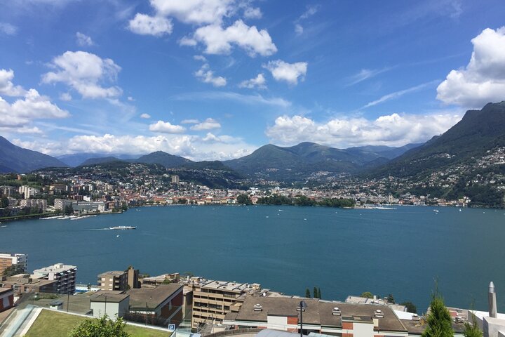 Lugano Mount Bre Lake Lugano private guided tour, from Lugano.