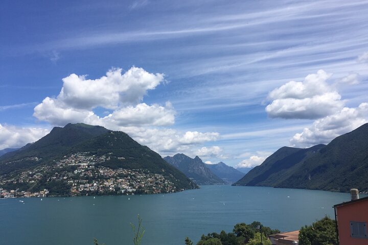 Lugano Mount Bre Lake Lugano private guided tour, from Lugano.