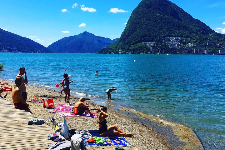 Lugano Morcote, Lake Lugano, private guided tour, from Lugano