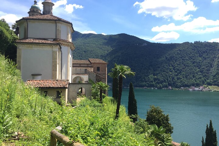Lugano Morcote, Lake Lugano, private guided tour, from Lugano