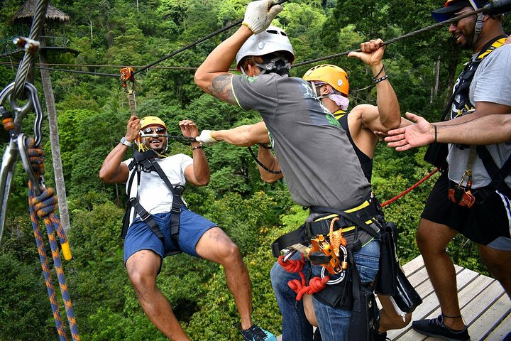 Tree Bridge Cafe And Zipline - Jungle Flight Adventure in Koh Samui