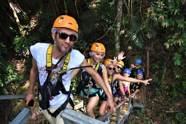 Tree Bridge Cafe And Zipline - Jungle Flight Adventure in Koh Samui