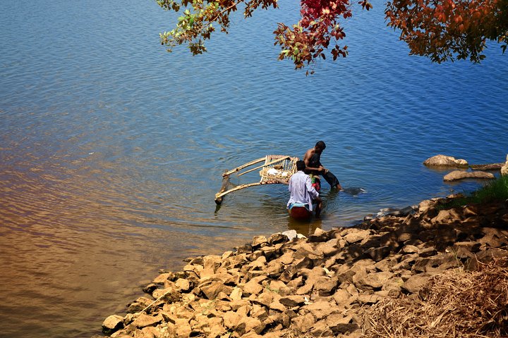Village Experience by Sorobara Lake from Mahiyanganaya