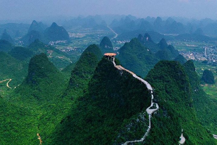 Half-Day Yangshuo Ruyi Peak with the English Speaking Driver from Yangshuo Hotel