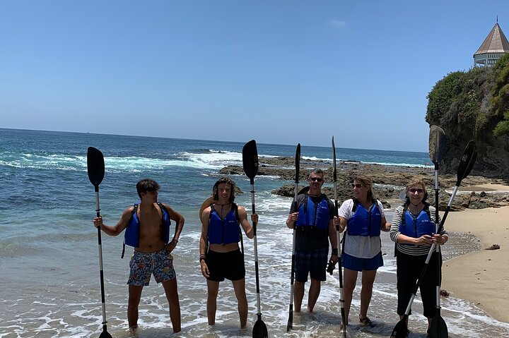 Laguna Beach Open Ocean Kayaking Tour with Sea Lion Sightings