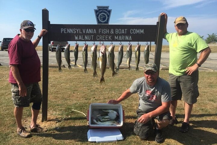 Lake Erie Walleye Fishing Charters