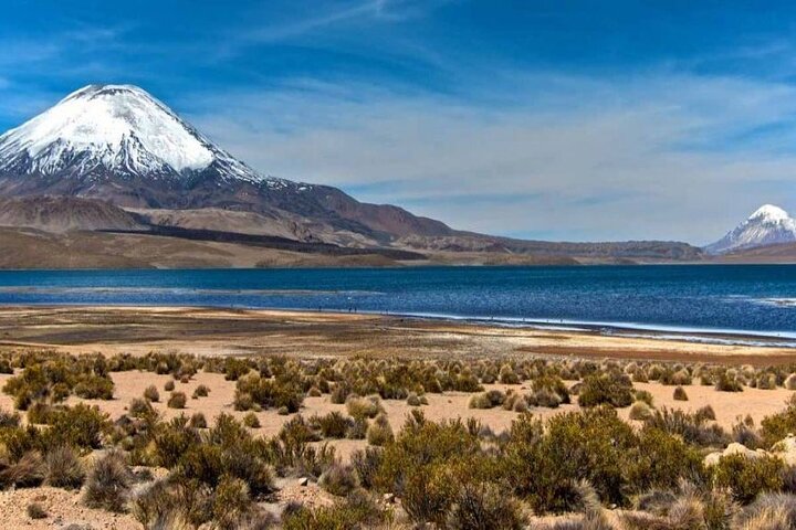 Lauca National Park and Chungara Lake from Arica