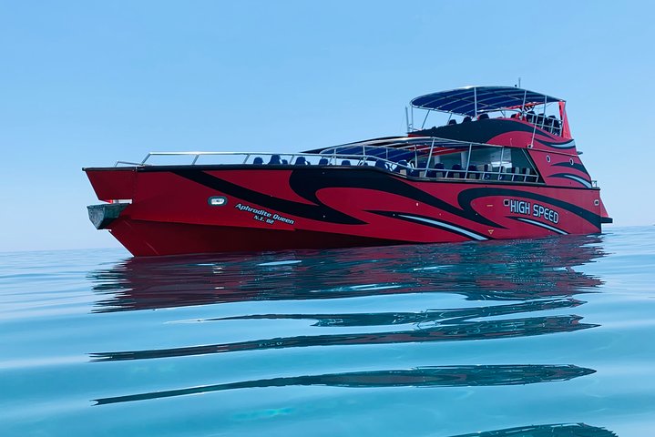 Fast Boat To Symi with a swimming stop at St George's Bay! (Only 1hr journey)