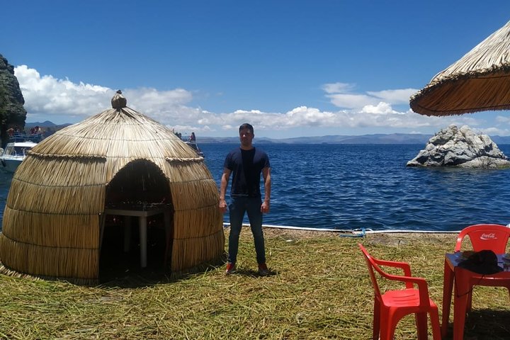 From La Paz:Tiwanacu and Titicaca lake in one day.
