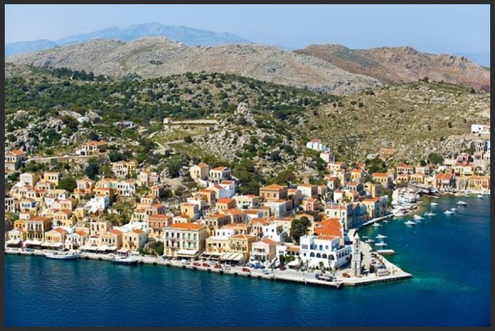 Fast Boat To Symi with a swimming stop at St George's Bay! (Only 1hr journey)