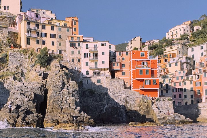 From La Spezia : boat trip in Cinque Terre, with free time ashore