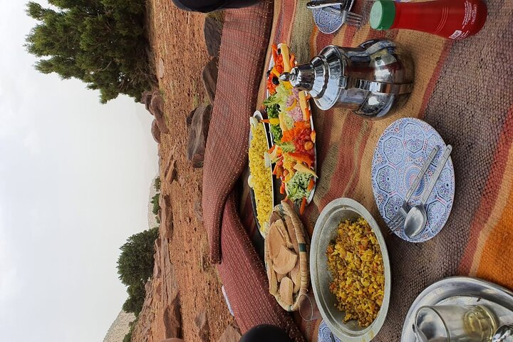 two days valley trek in the Atlas mountains