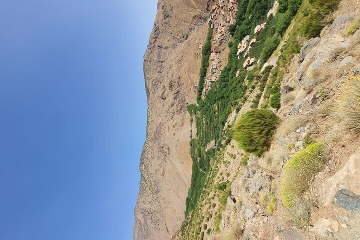 two days valley trek in the Atlas mountains