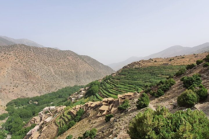 two days valley trek in the Atlas mountains