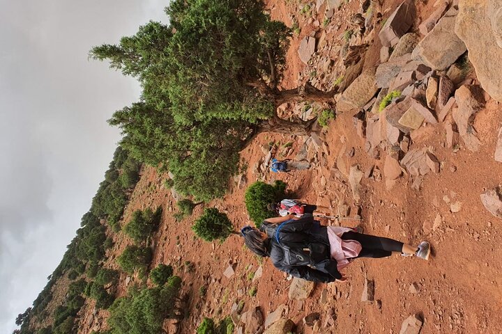 two days valley trek in the Atlas mountains